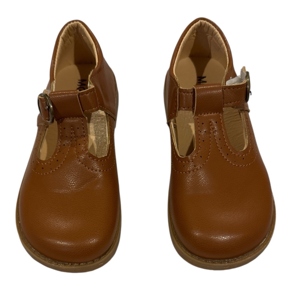 Elegant Tan‎ Kids Dress Shoes NWOT